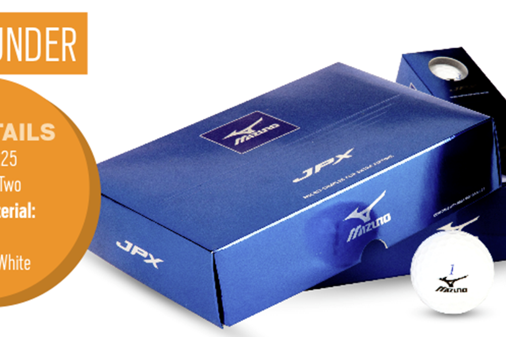 mizuno jpx golf balls 2018